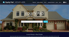 Desktop Screenshot of equitypad.com